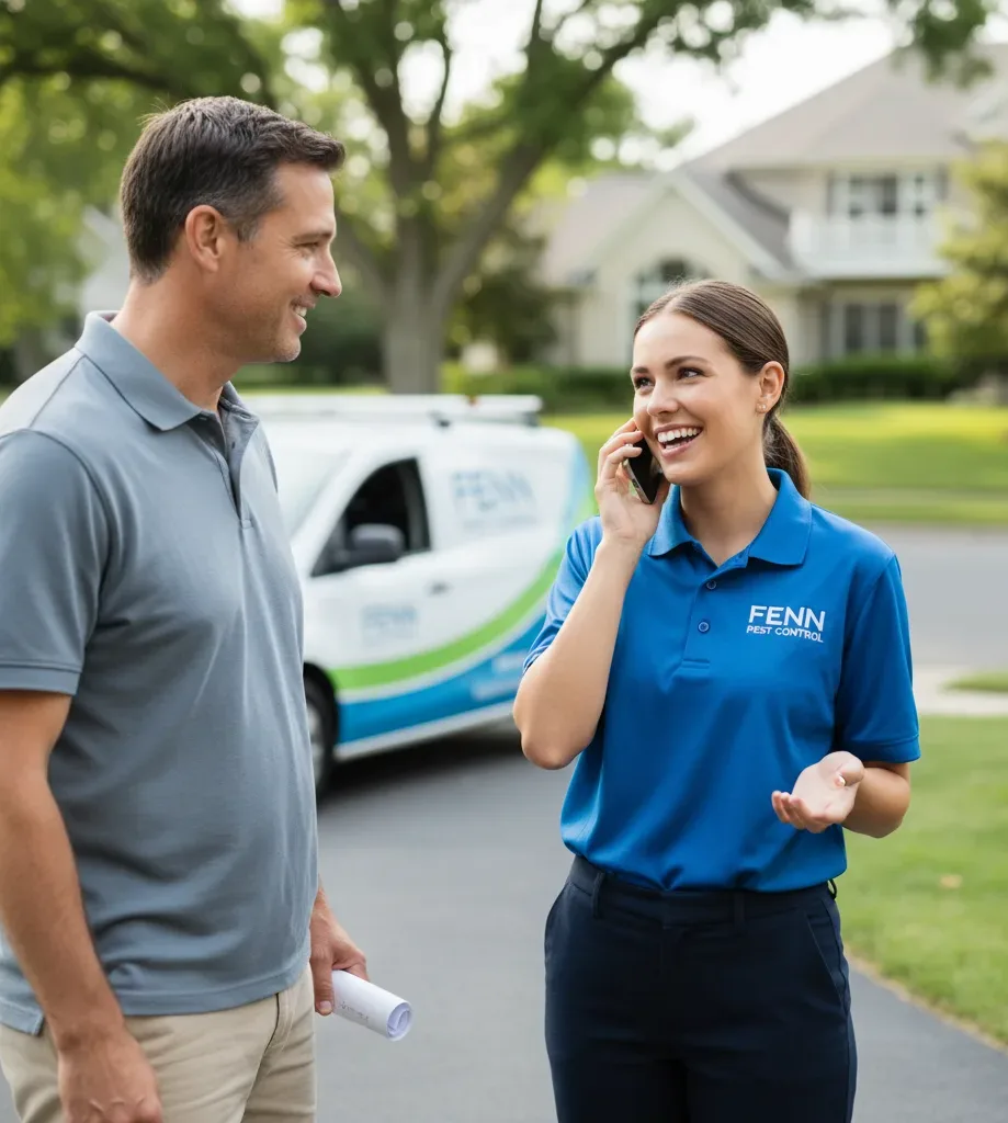Fenn Pest Control customer support in Malden
